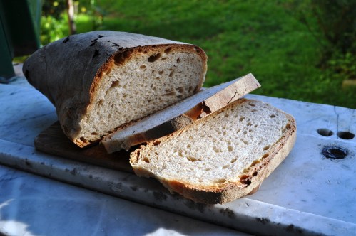 Pane di Lariano bought from Volpetti in Rome