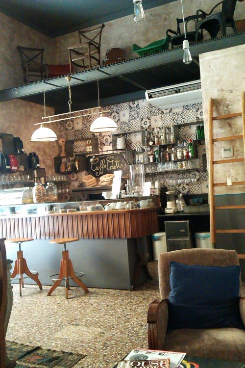 The bar at Zoc, Rome