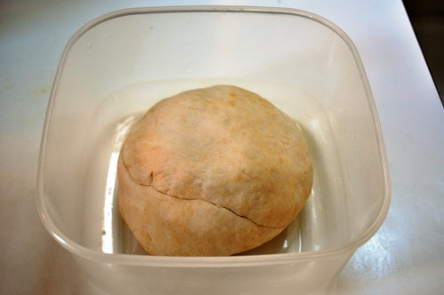 biga, before fermentation