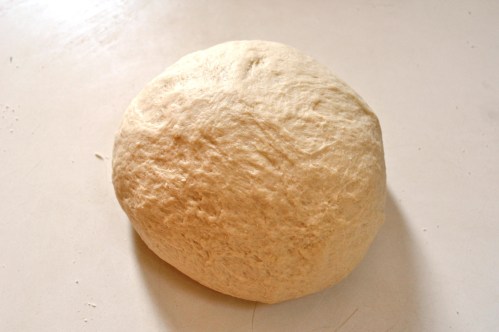 Dough, kneaded