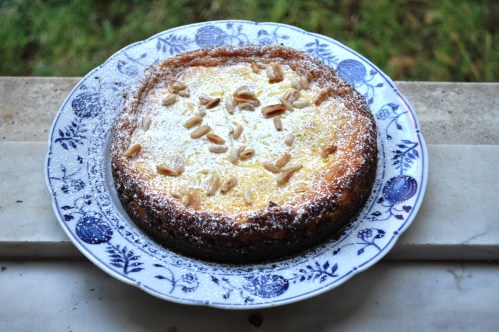 Pine nut cheesecake, cheesecake della nonna