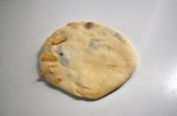 Shaping a finger roll 3: ball, squashed/rolled out