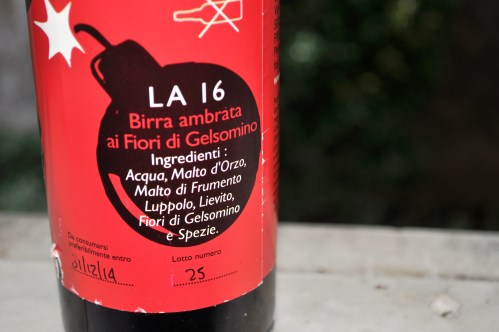 Birrificio Math La 16 label