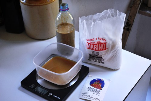 Beer barm and Mulino Marino Pan di Sempre flour