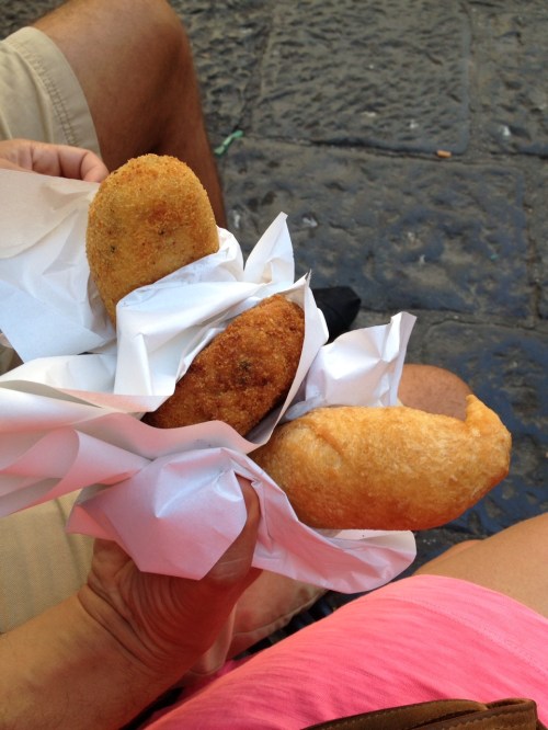 Naples street food