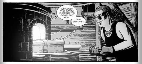 The Walking Dead 128, bread fresh from the oven