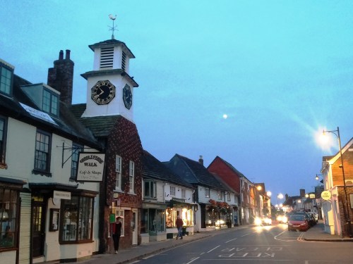 Steyning High St, evening