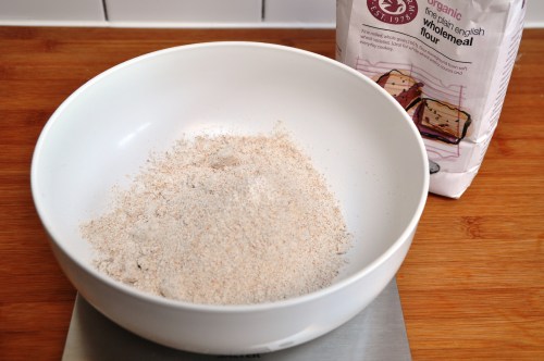 Plain wholemeal flour