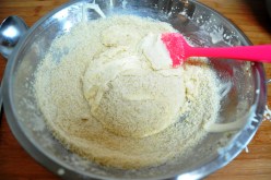 Add the ground almonds