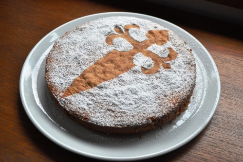 Torta de Santiago, Tarta de Santiago