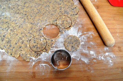 Roll out and cut Roll out and cut