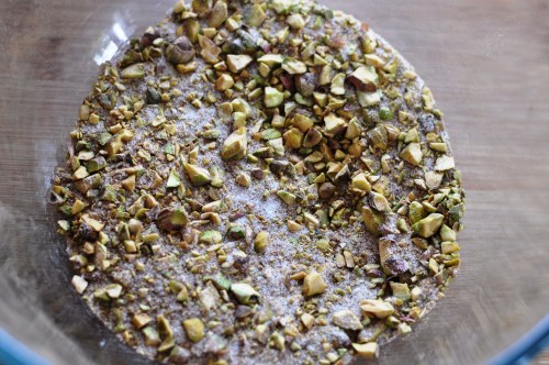 Cinnamon and pistachio filling mix