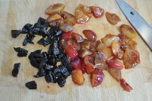 Prunes and plums