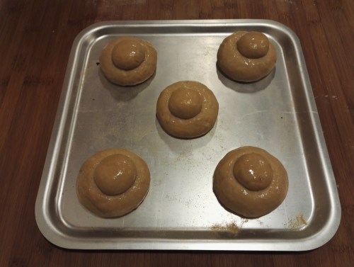 Prove up and brush with beaten egg