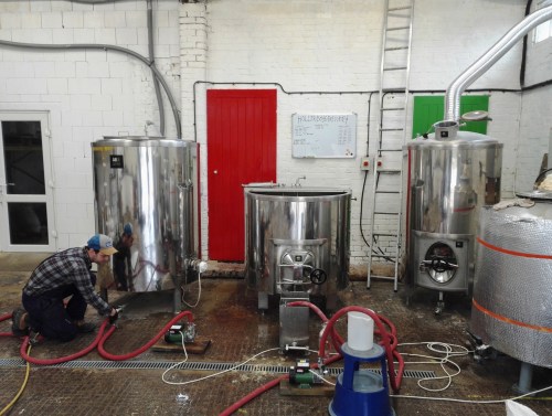 Steve Keegan at Holler Boys Brewery