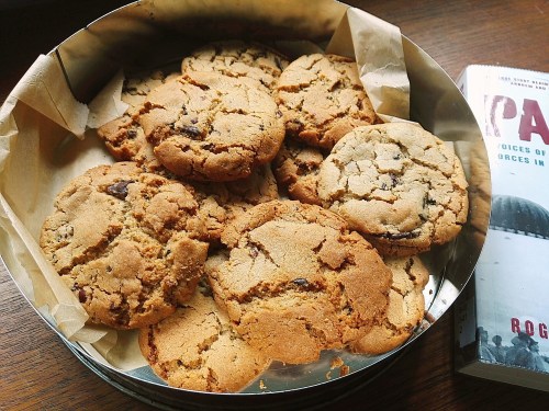Peanut butter buckwheat cookies