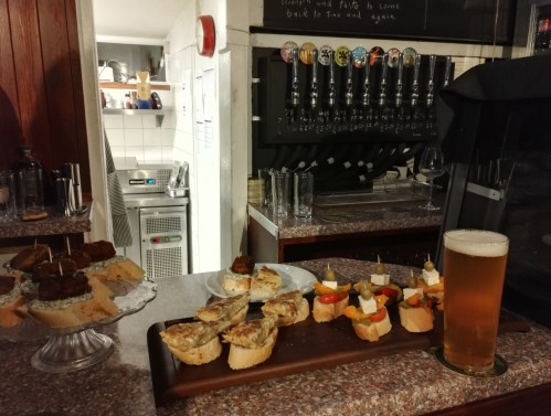 Pintxos at The Patch, Lewes